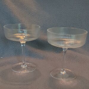 Ferm Living Ripple Champagne Set Of 2.